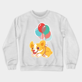 Balloon Corgi Crewneck Sweatshirt